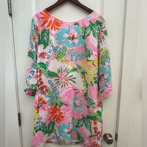 Lilly Pulitzer for Target Floral Mini Dress - Pink, Green, Blue